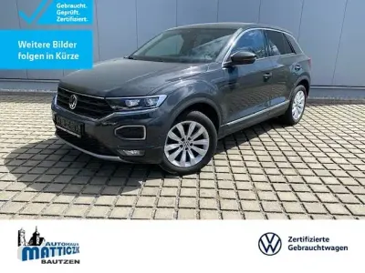 Brugt VW T-Roc Sportline 150 HK (110 kW) 2022 Grå SUV