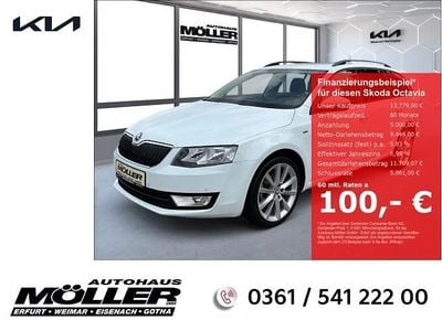 Gebraucht Skoda Octavia Joy 116 PS (85 kW) 2016 Laserweiss Kombi