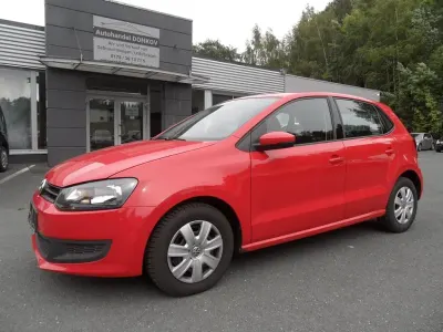 Gebraucht VW Polo Trendline 69 PS (50 kW) 2014 Rot Limousine