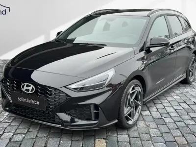 Nieuw Hyundai i30 N Line 140 PK (102 kW) 2025 Zwart Stationwagen