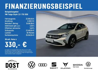 Neu VW Taigo Style 150 PS (110 kW) 2026 SUV