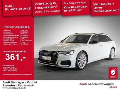 gebraucht Audi A6 Avant 55 TFSI e qu S line Matrix 360° Keyless