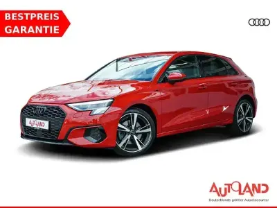 Używany Audi A3 Ambiente 150 KM (110 kW) 2021 Czerwony Sedan/Limuzyna