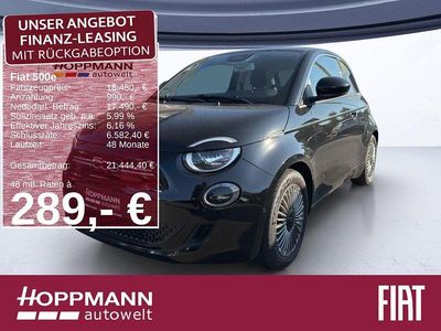Colore esterno (onyx schwarz) Gebraucht 2023 Fiat 500e Limousine | 18.480 € (Fairer Preis)