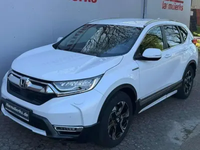 Gebraucht Honda CR-V Hybrid 184 PS (135 kW) 2020 Platinum white p. SUV