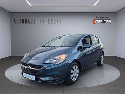 Blau Gebraucht 2017 Opel Corsa Edition Limousine | 9.450 € (Fairer Preis)