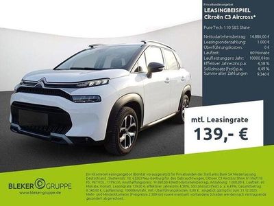 Weiss Gebraucht 2023 Citroën C3 Limousine | 13.670 € (Fairer Preis)