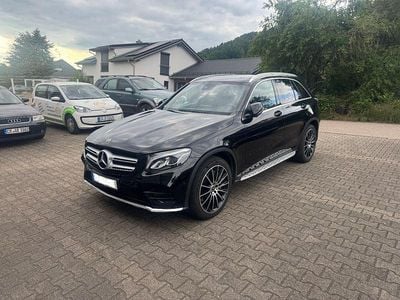 Gebraucht Mercedes GLC250 AMG line 204 PS (150 kW) 2019 Schwarz SUV