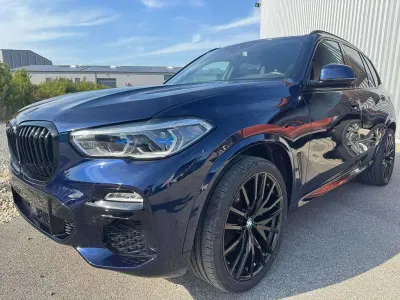 Gebraucht BMW X5 M Sport 286 PS (210 kW) 2021 Tansanitblau SUV