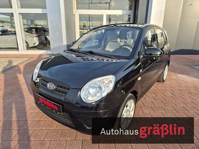 Gebraucht Kia Picanto Attract 65 PS (47 kW) 2011 Schwarz Kleinwagen