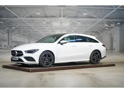 Gebraucht Mercedes CLA180 Shooting Brake AMG line 136 PS (100 kW) 2022 Weiß Kombi
