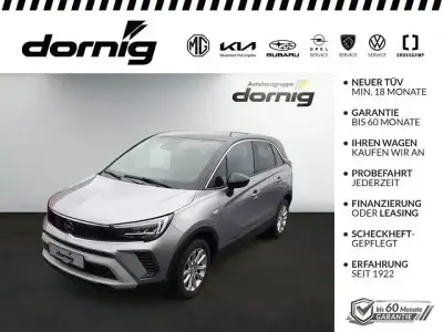Brugt Opel Crossland Elegance 110 HK (80 kW) 2022 Sølv SUV