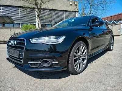 Używany Audi A6 S-Line 218 KM (160 kW) 2016 Czarny Sedan/Limuzyna