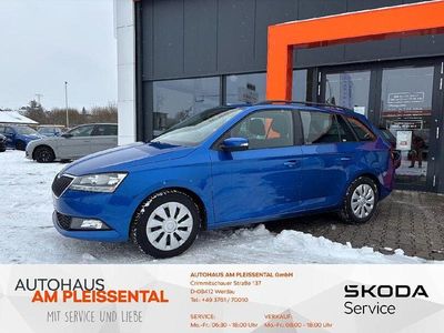 Gebraucht Skoda Fabia Ambition 95 PS (69 kW) 2022 Raceblau metallic Kombi