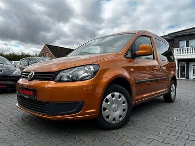 Usata VW Caddy Trendline 86 CV (63 kW) 2013 Arancione Monovolume