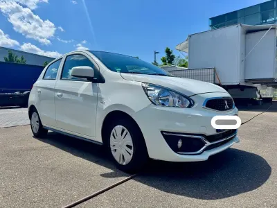 Gebraucht Mitsubishi Space Star Diamant Edition 71 PS (52 kW) 2020 Weiß Kleinwagen