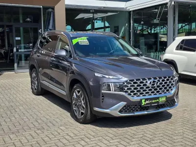 Gebraucht Hyundai Santa Fe Prime 230 PS (169 kW) 2021 Lagoon blue / mic SUV
