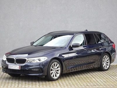 Gebraucht BMW 520 Sport Line 190 PS (139 kW) 2018 Imperialblau brillanteffekt (metallic) Kombi