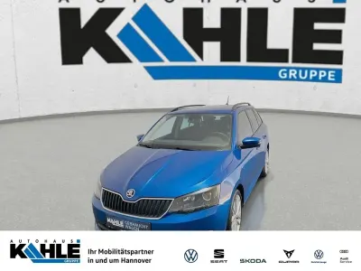 Brugt Skoda Fabia Clever 95 HK (69 kW) 2018 Blå Stationcar