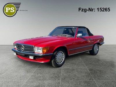 Second-hand Mercedes SL300 188 CP (138 kW) 1985 Roșu Cabrio