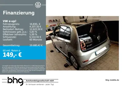 Gebraucht VW e-up! Style 61 kW (83 PS) 2022 Silber Kleinwagen