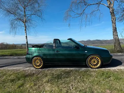Gebraucht VW Golf Cabriolet Highline 115 PS (84 kW) 2000 Grün Cabrio