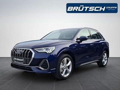 Gebraucht Audi Q3 S-Line 200 PS (147 kW) 2022 Navarrablau metallic SUV