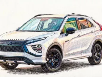 Gebraucht Mitsubishi Eclipse Cross Select 188 PS (138 kW) 2022 Weiß SUV