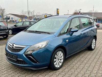 Gebraucht Opel Zafira Tourer Active 140 PS (102 kW) 2013 Blau Van / Kleinbus