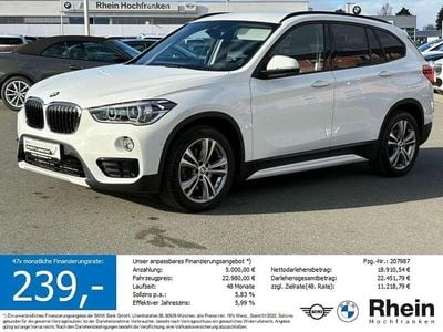 Second-hand BMW X1 Sport Line 190 CP (139 kW) 2018 Alb SUV