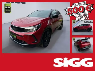 Gebraucht Opel Grandland X GS Line 224 PS (164 kW) 2023 Rubin rot (metallic) SUV