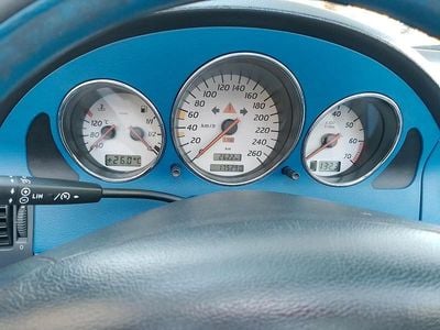 Usata Mercedes SLK320 218 CV (160 kW) 2002 Nero Cabrio