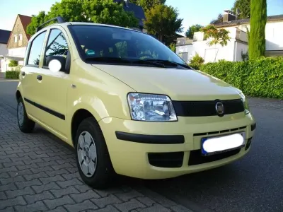 Gebraucht Fiat Panda Dynamic 54 PS (39 kW) 2009 Mambogelb Kleinwagen