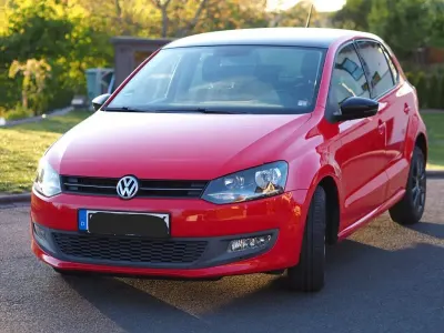 Usata VW Polo Trendline 69 CV (50 kW) 2010 Rosso Utilitaria