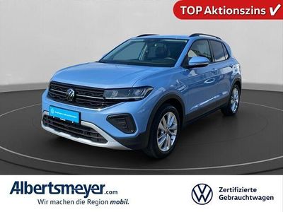 Gebraucht VW T-Cross Life 116 PS (85 kW) 2024 Blau SUV