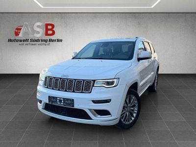Weiß Gebraucht 2018 Jeep Grand Cherokee Summit SUV | 25.999 € (Teuer)