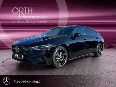 Gebraucht Mercedes CLA200 Shooting Brake AMG 163 PS (119 kW) 2025 Unilack nachtschwarz Kombi