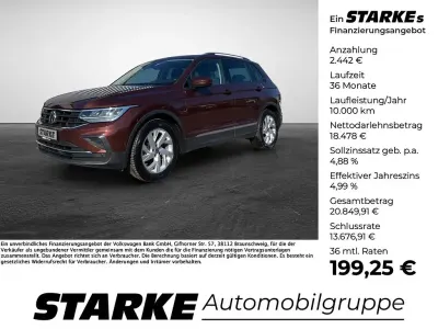 Gebraucht VW Tiguan United 150 PS (110 kW) 2021 Blau SUV