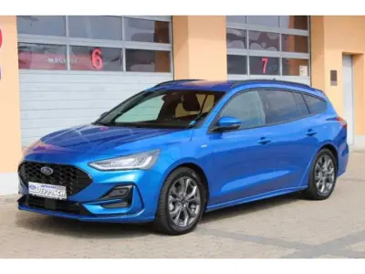 Gebraucht Ford Focus ST-Line X 125 PS (91 kW) 2025 Dynamicblau metallic (metallic) Kombi