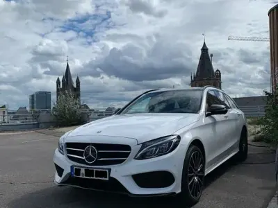 Gebraucht Mercedes C400 AMG line 333 PS (244 kW) 2017 Weiß Limousine