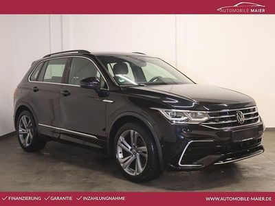 Schwarz Gebraucht 2022 VW Tiguan R-line SUV | 25.800 € (Superpreis)