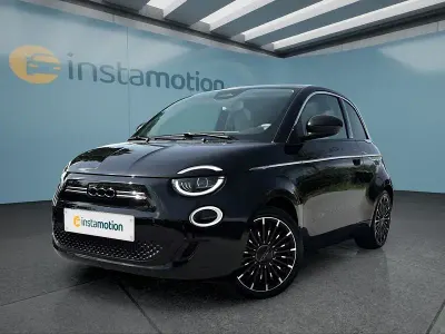 Gebraucht Fiat 500e La Prima 86 kW (118 PS) 2022 Schwarz Kleinwagen
