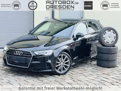 Używany Audi A3 Sport 150 KM (110 kW) 2018 Czarny Sedan/Limuzyna