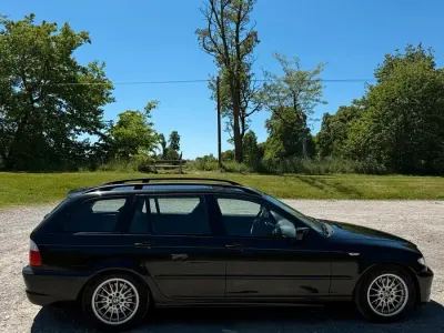 Brugt BMW 325 193 HK (141 kW) 2004 Sort Stationcar
