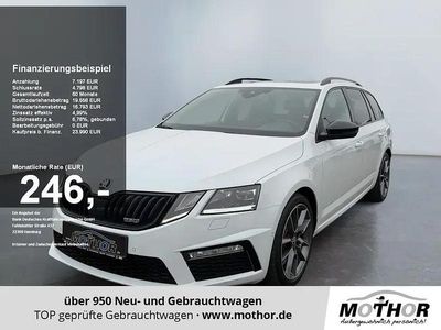 Usata Skoda Octavia RS 245 CV (180 kW) 2020 Bianco Station wagon