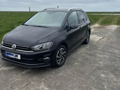 Gebraucht VW Golf Sportsvan Join 131 PS (96 kW) 2018 Schwarz Van / Kleinbus