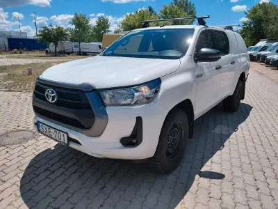 Gebraucht Toyota HiLux 150 PS (110 kW) 2021 Weiß Pickup