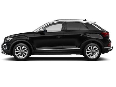 Gebraucht VW T-Roc Style 150 PS (110 kW) 2023 (schwarz) deep black perleffekt SUV