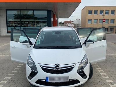 Gebraucht Opel Zafira Tourer 110 PS (80 kW) 2016 Weiß Van / Kleinbus