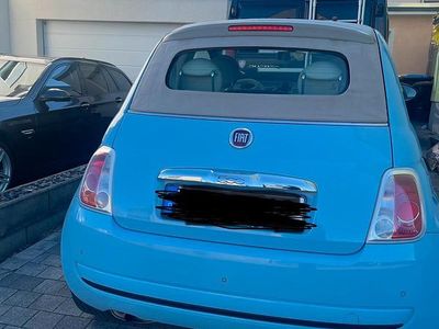 Second-hand Fiat 500C 69 CP (50 kW) 2013 Albastru Cabrio